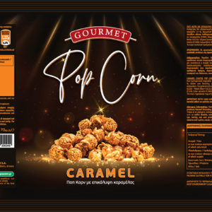 POP CORN GOURMET CARAMEL 12PCS X 70 GR